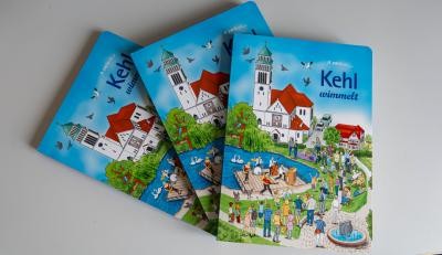 Wimmelbuch Drei Exemplare des Kehler Wimmelbuchs